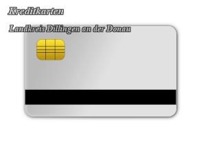 Kreditkarte - Lk. Dillingen an der Donau